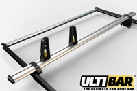 Stainless Steel Ulti Bar Roller Kit For The High Roof Vauxhall Vivaro Pre Oct 2014 Van - VGR-03